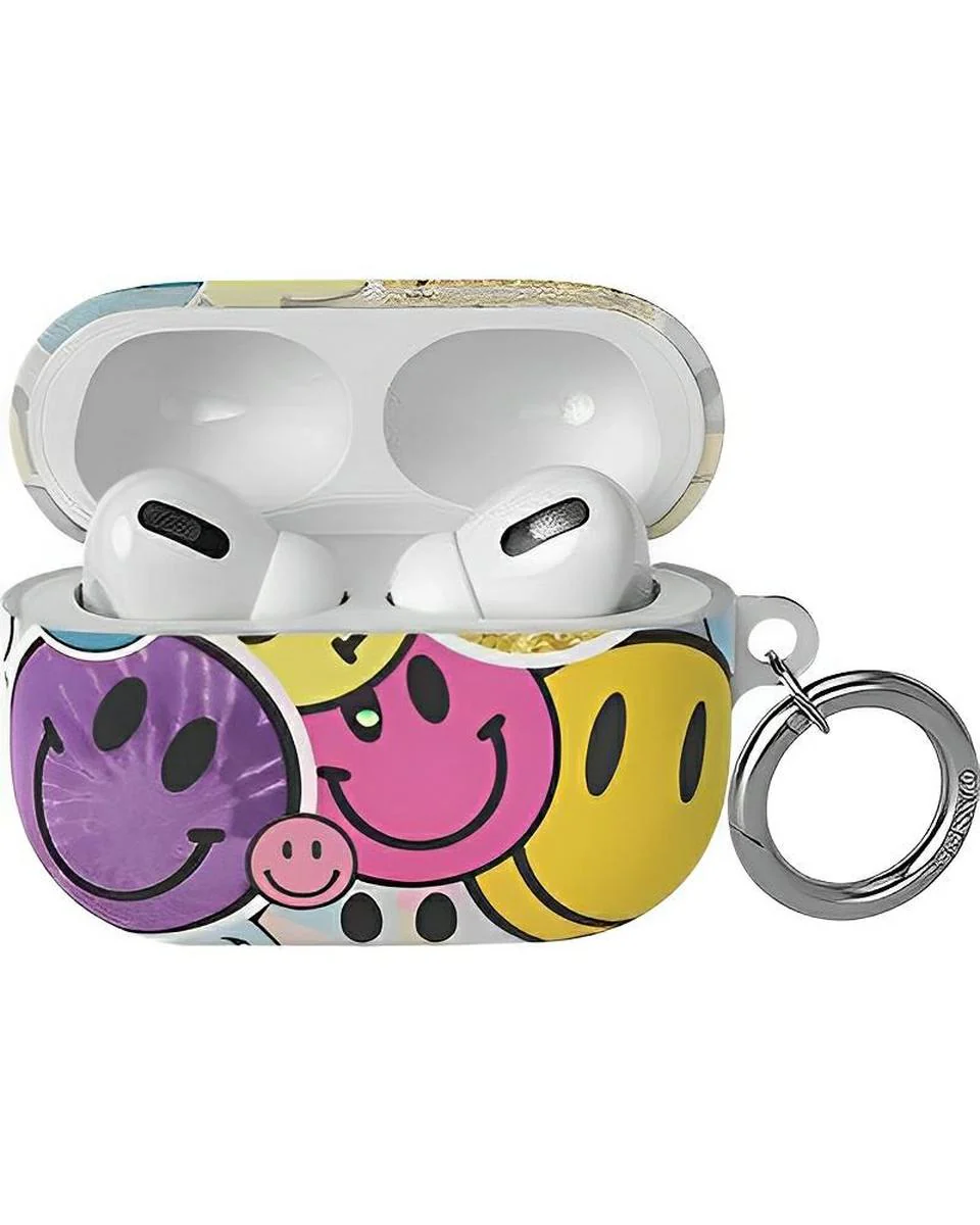 All Smiles | Smiley Face Sticker AirPods Case - Image 3