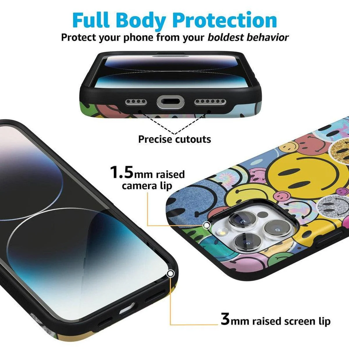 All Smiles | Smiley Face Sticker Case - Image 110