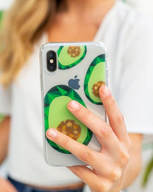 Just Ripe | Avocado Gold Clear Case - Image 23