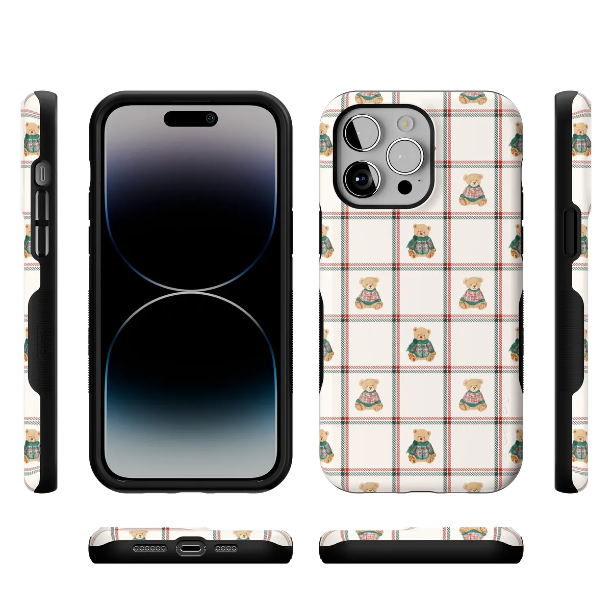 Bear Hugs | Teddy Squares Case - Image 68