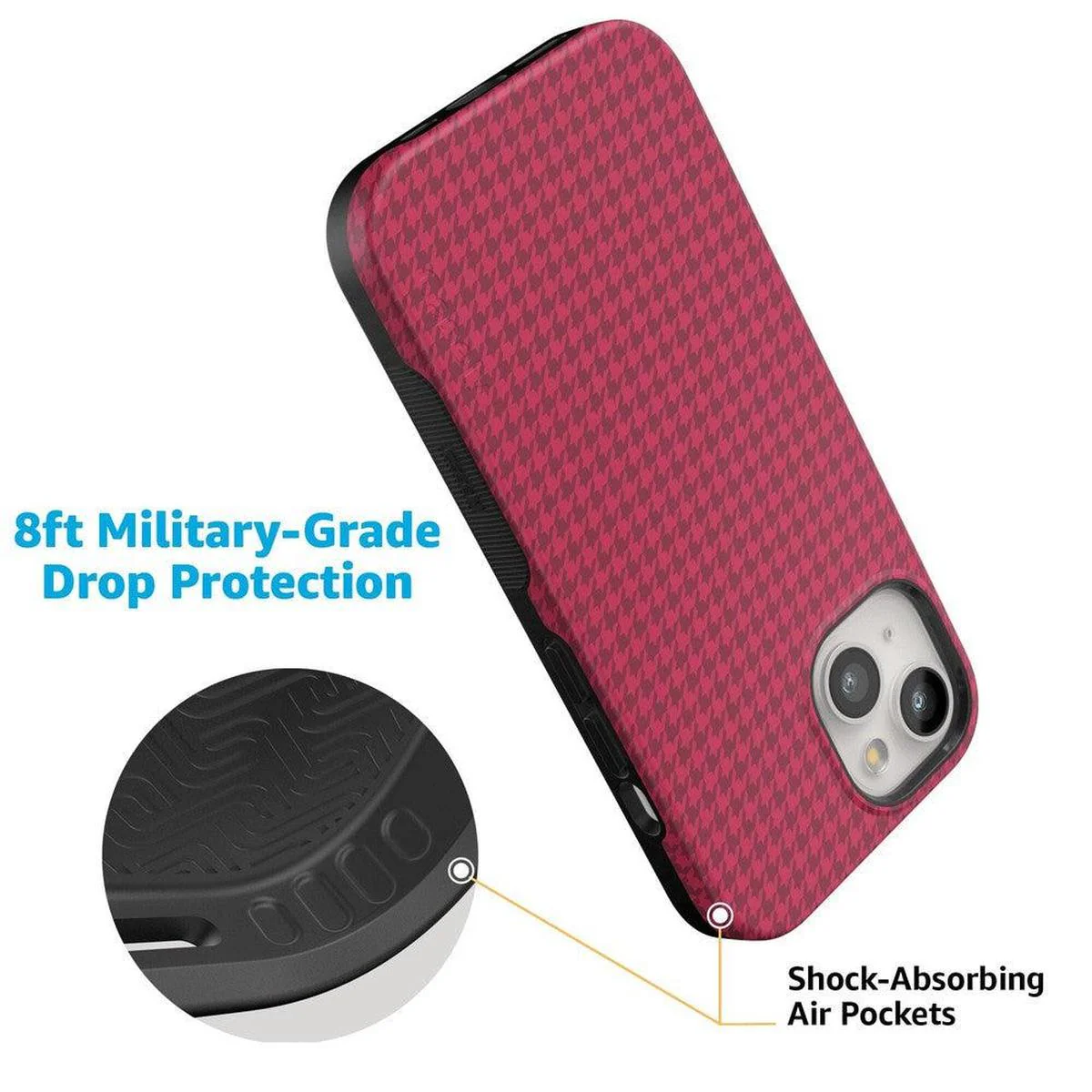 Best Dressed | Red Houndstooth Case - Image 101