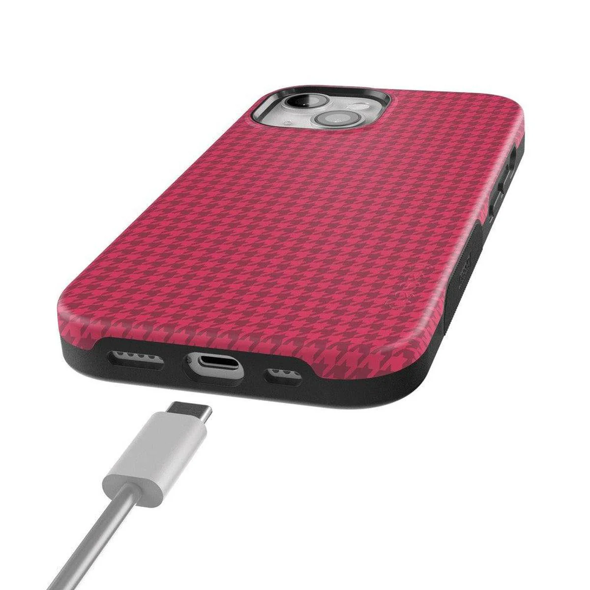 Best Dressed | Red Houndstooth Case - Image 105
