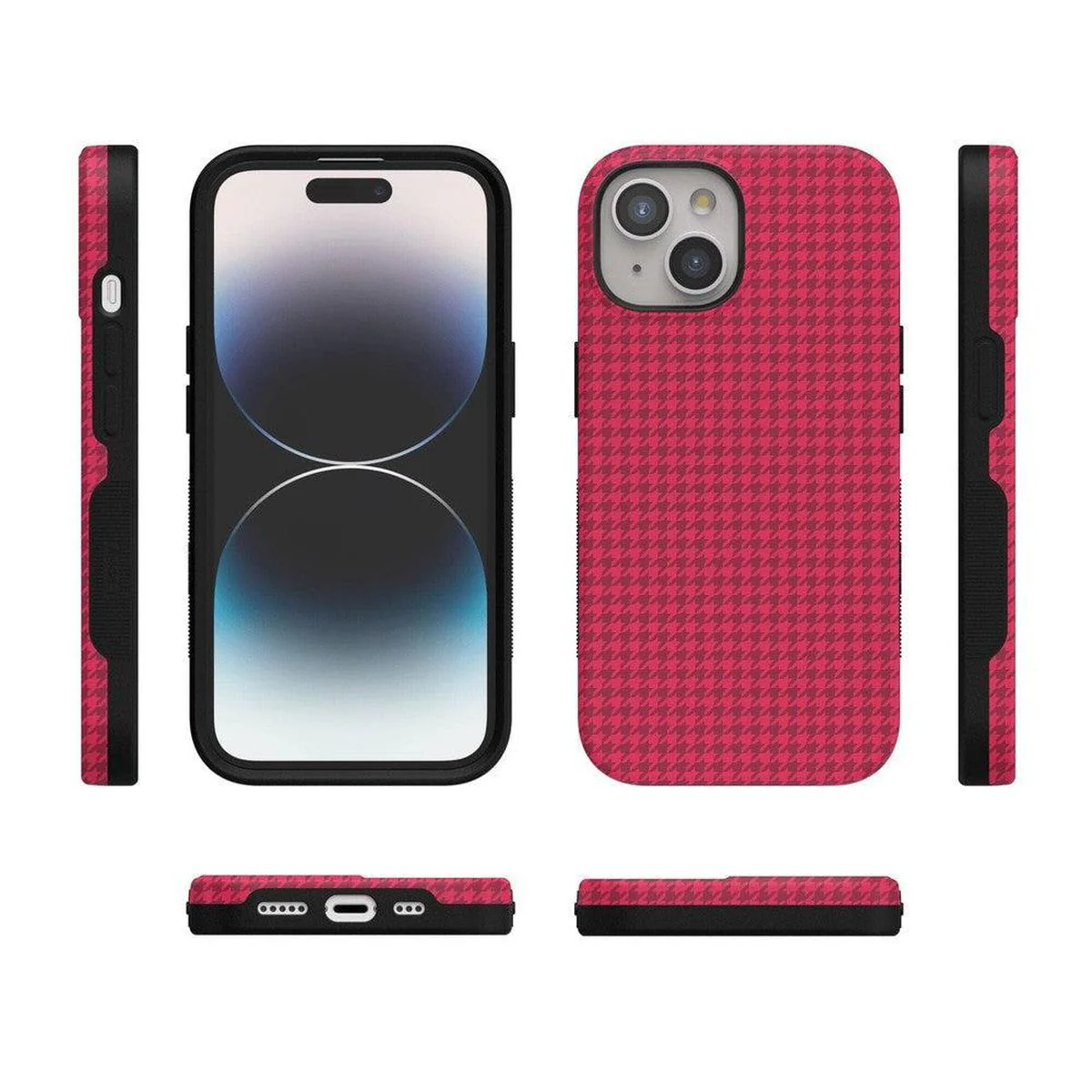 Best Dressed | Red Houndstooth Case - Image 106