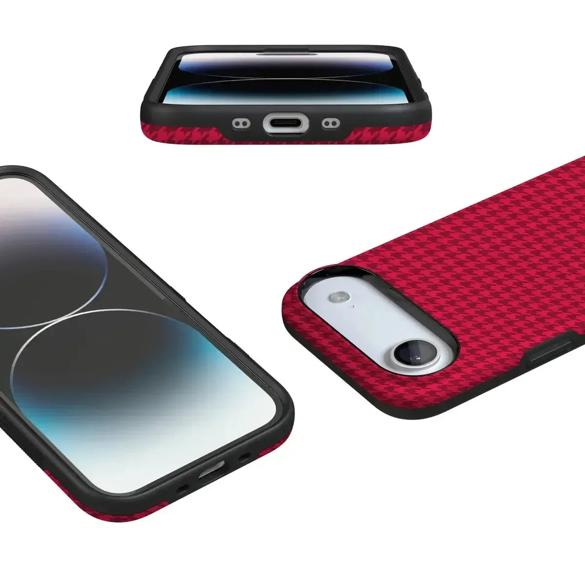 Best Dressed | Red Houndstooth Case - Image 119