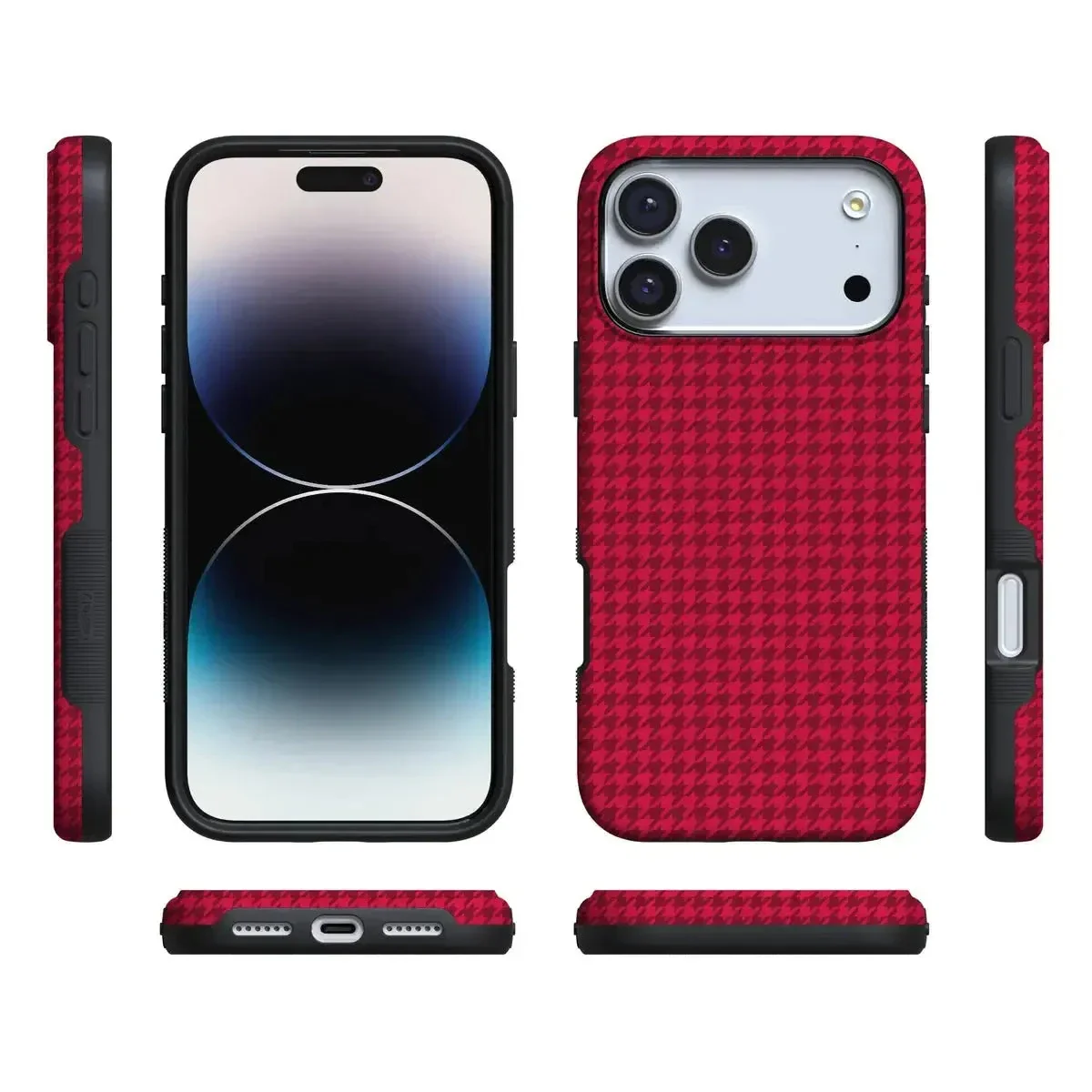 Best Dressed | Red Houndstooth Case - Image 4