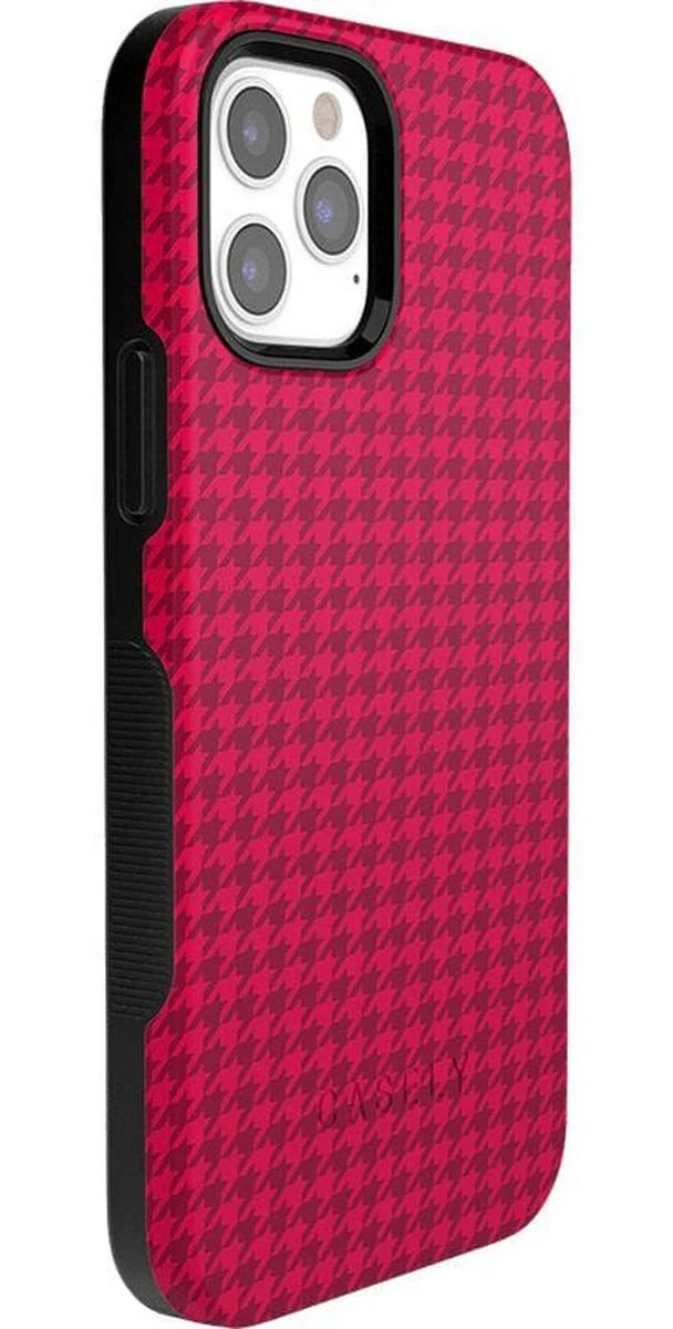 Best Dressed | Red Houndstooth Case - Image 53