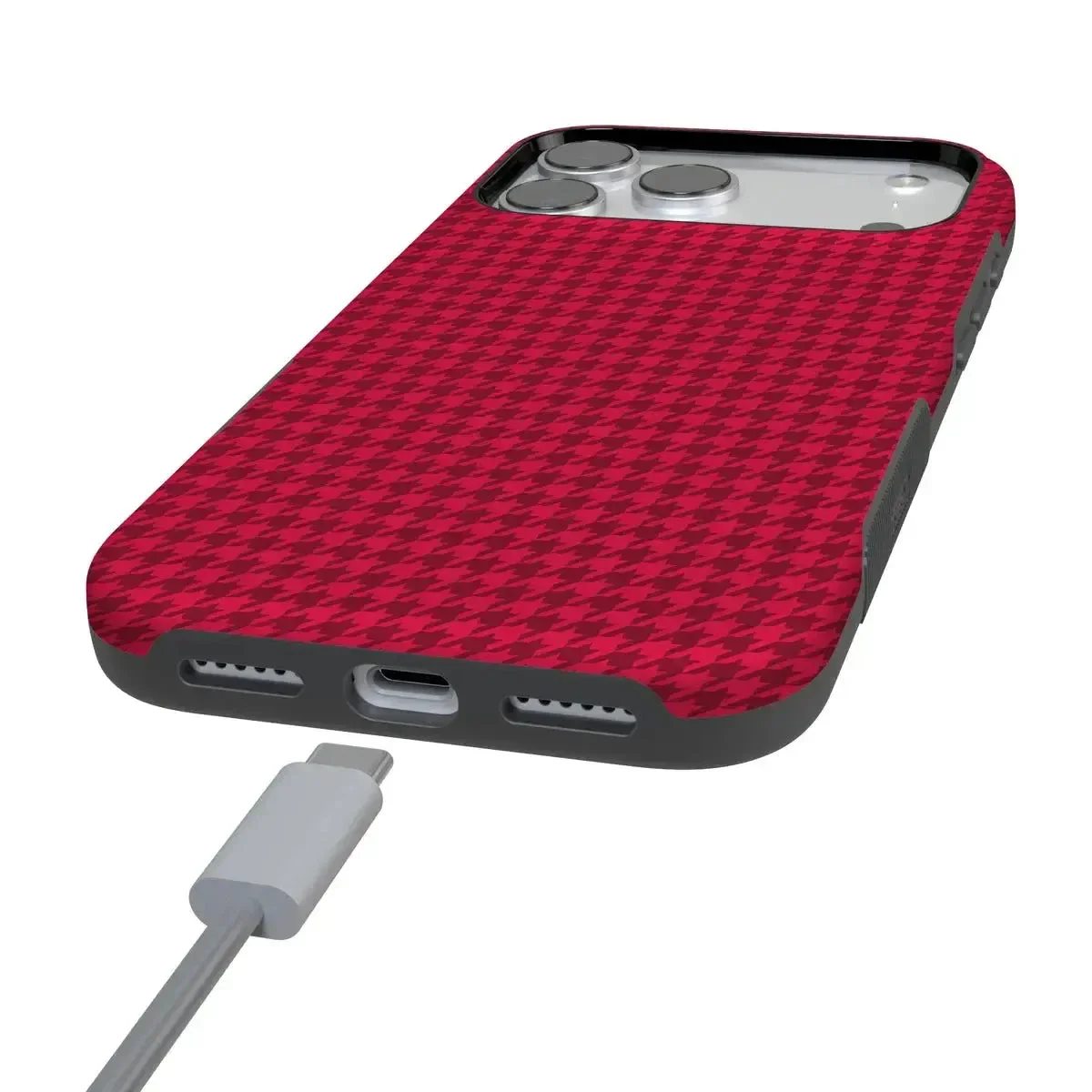 Best Dressed | Red Houndstooth Case - Image 6