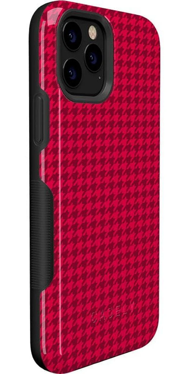 Best Dressed | Red Houndstooth Case - Image 63