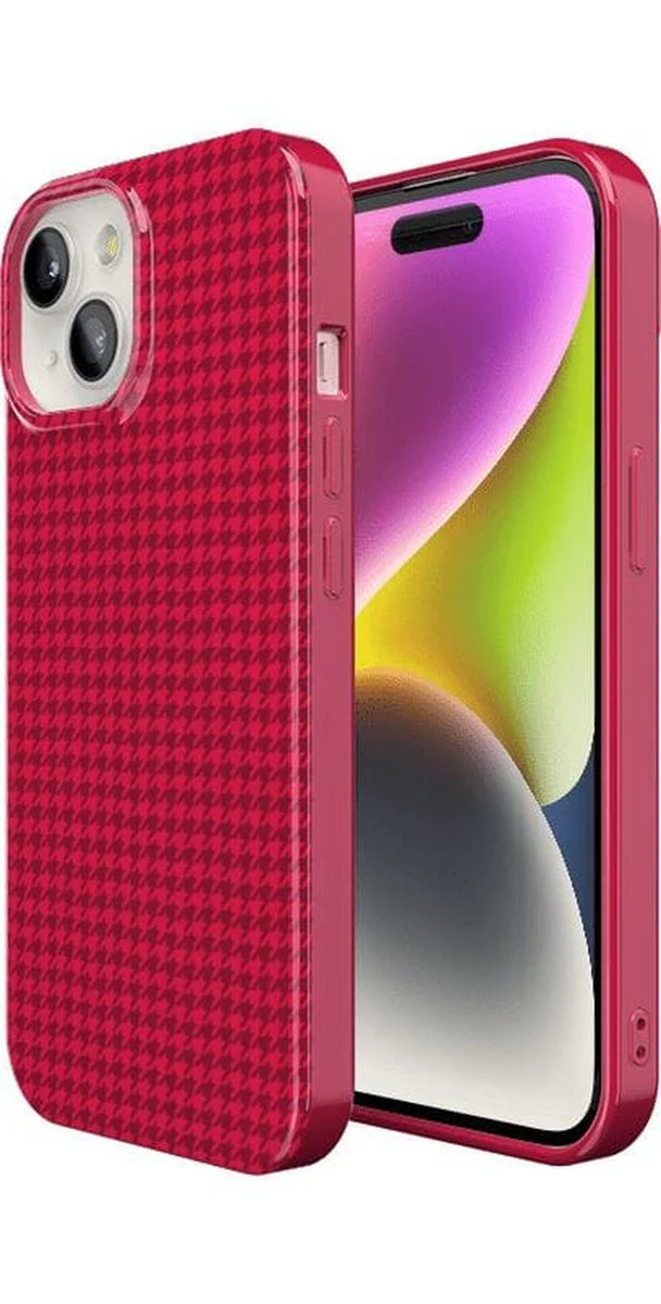 Best Dressed | Red Houndstooth Case - Image 72