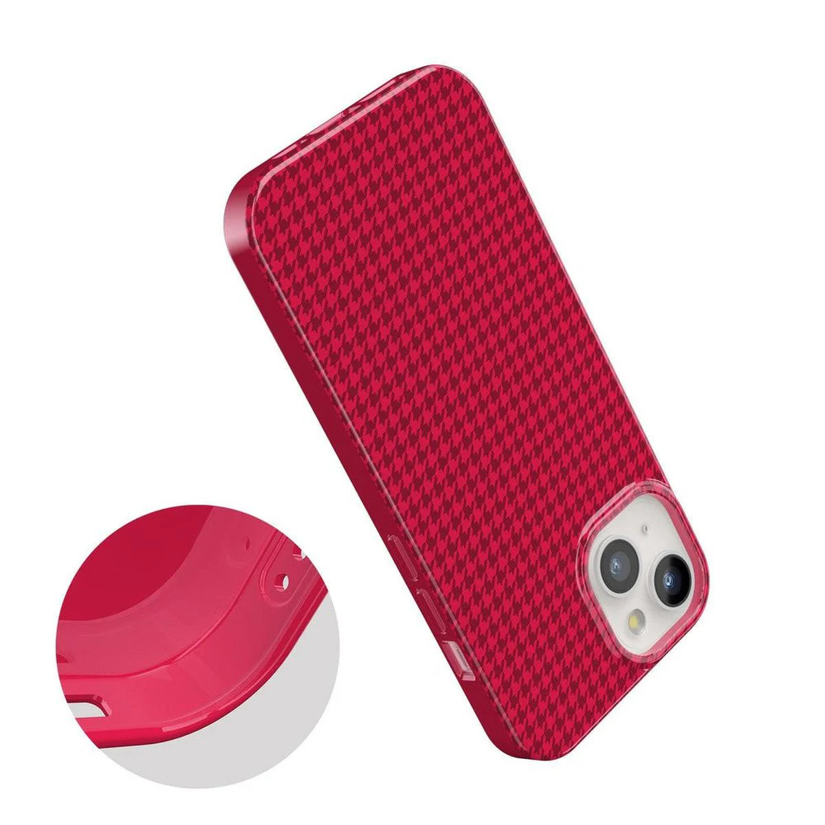 Best Dressed | Red Houndstooth Case - Image 74