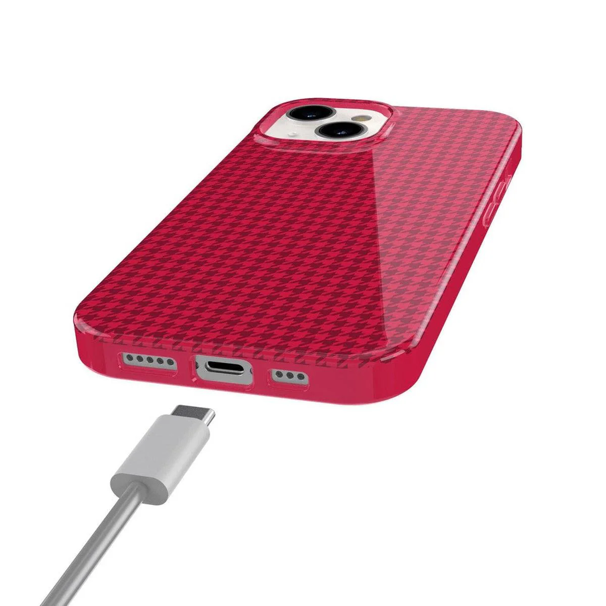 Best Dressed | Red Houndstooth Case - Image 77