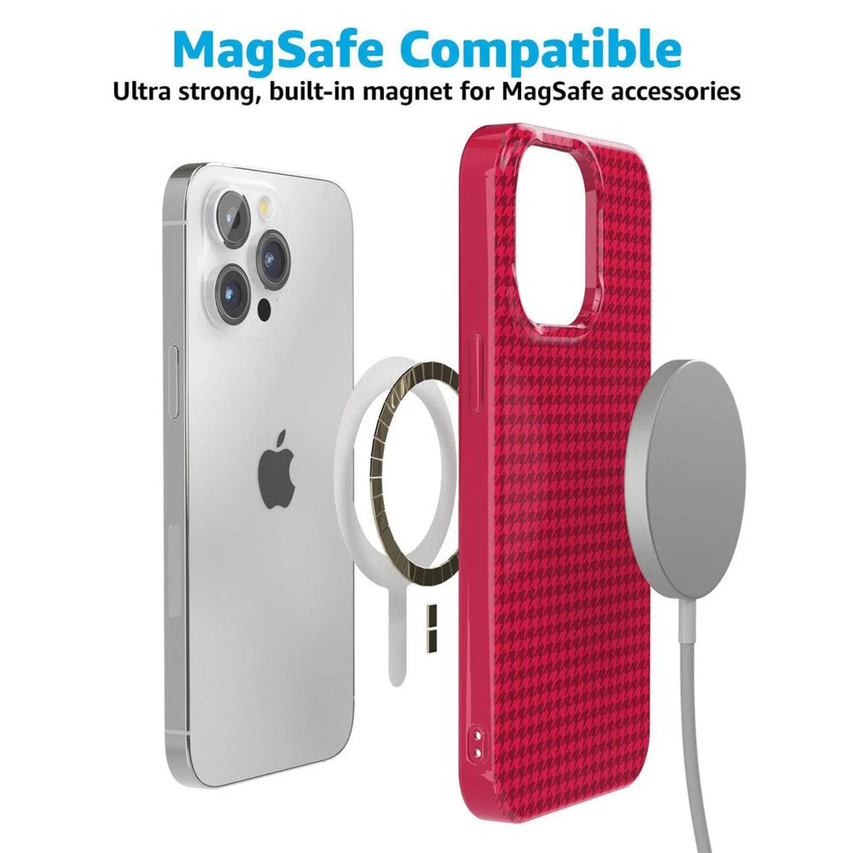 Best Dressed | Red Houndstooth Case - Image 85