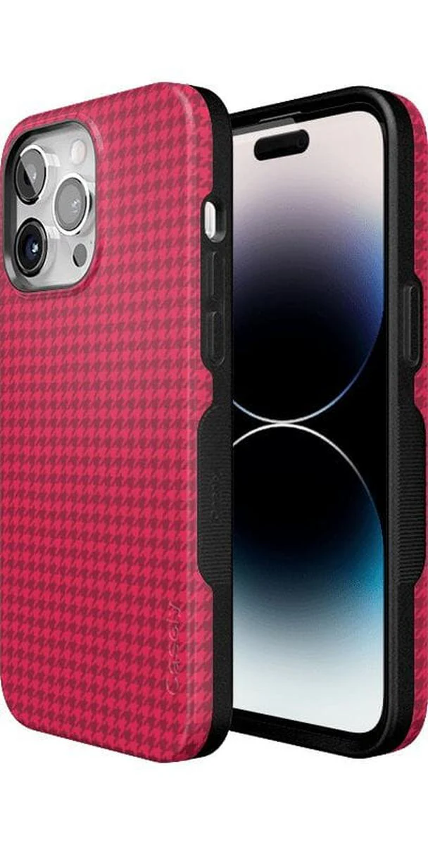 Best Dressed | Red Houndstooth Case - Image 90