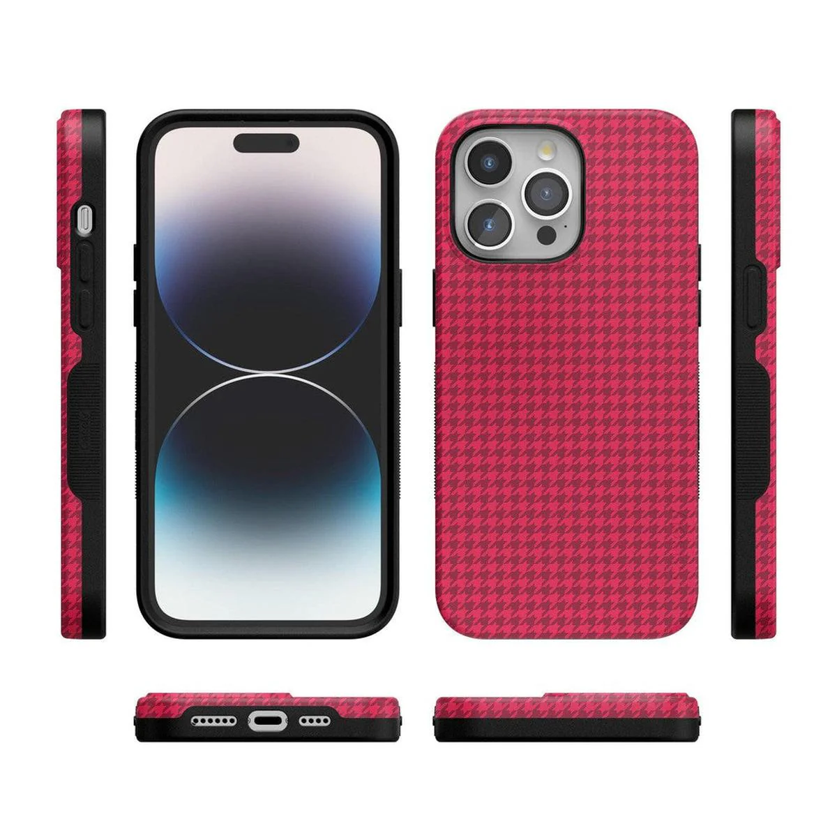 Best Dressed | Red Houndstooth Case - Image 96