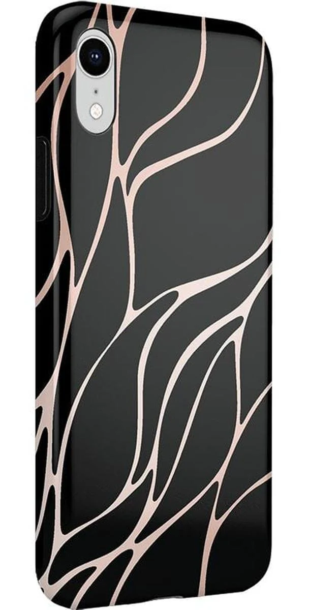 Midnight Ride | Black and Gold Metallic Waves Case - Image 11