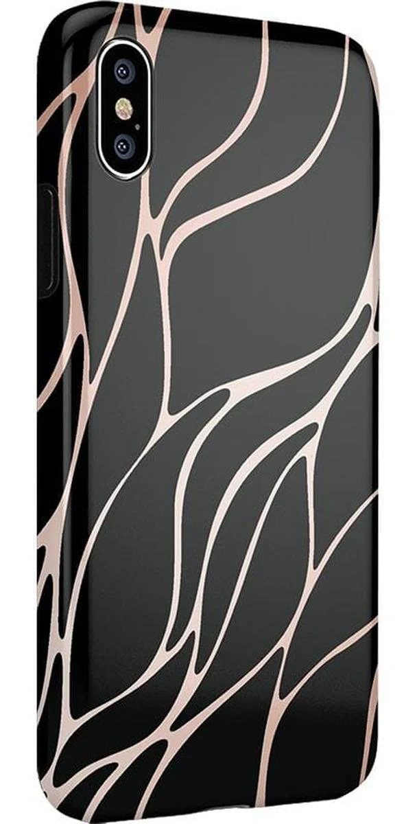 Midnight Ride | Black and Gold Metallic Waves Case - Image 14