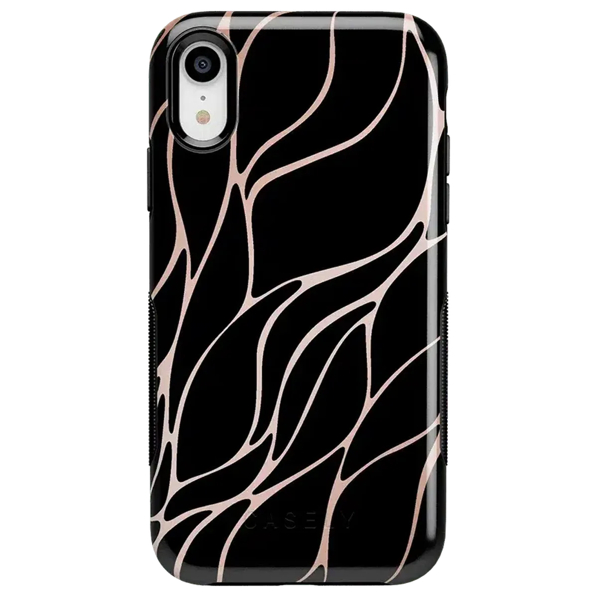 Midnight Ride | Black and Gold Metallic Waves Case - Image 22