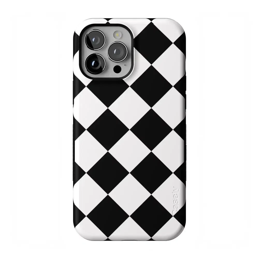 Black Checkerboard | High Contrast Design Case - Image 104