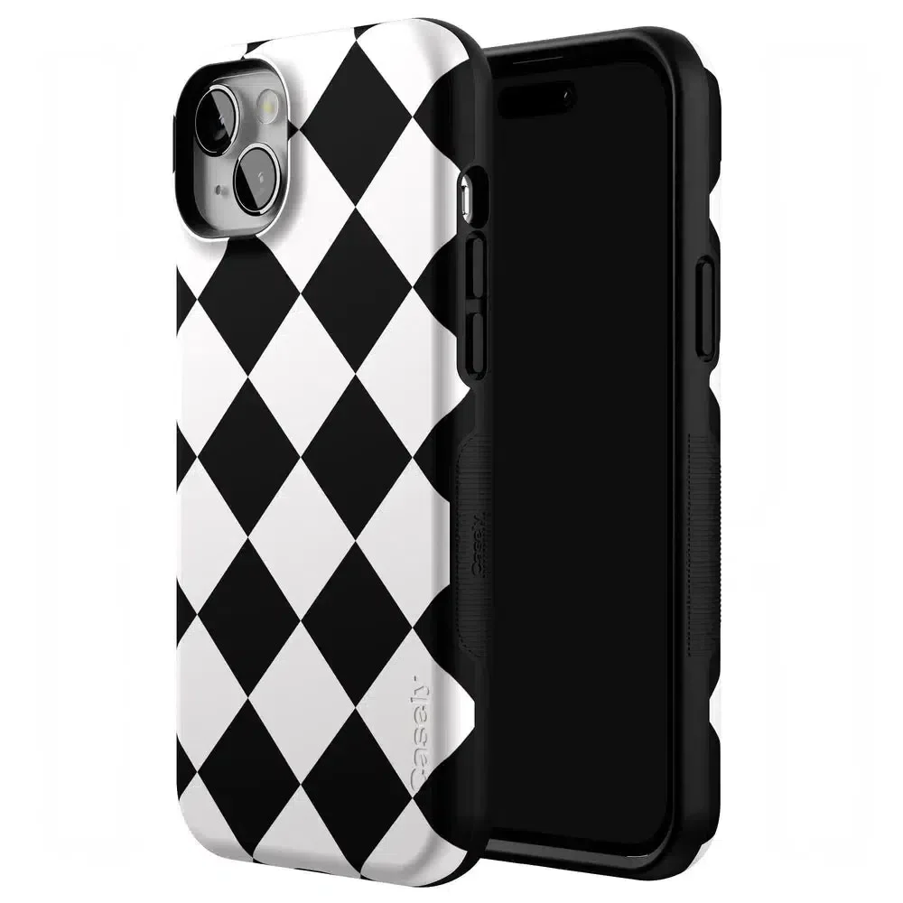 Black Checkerboard | High Contrast Design Case - Image 115
