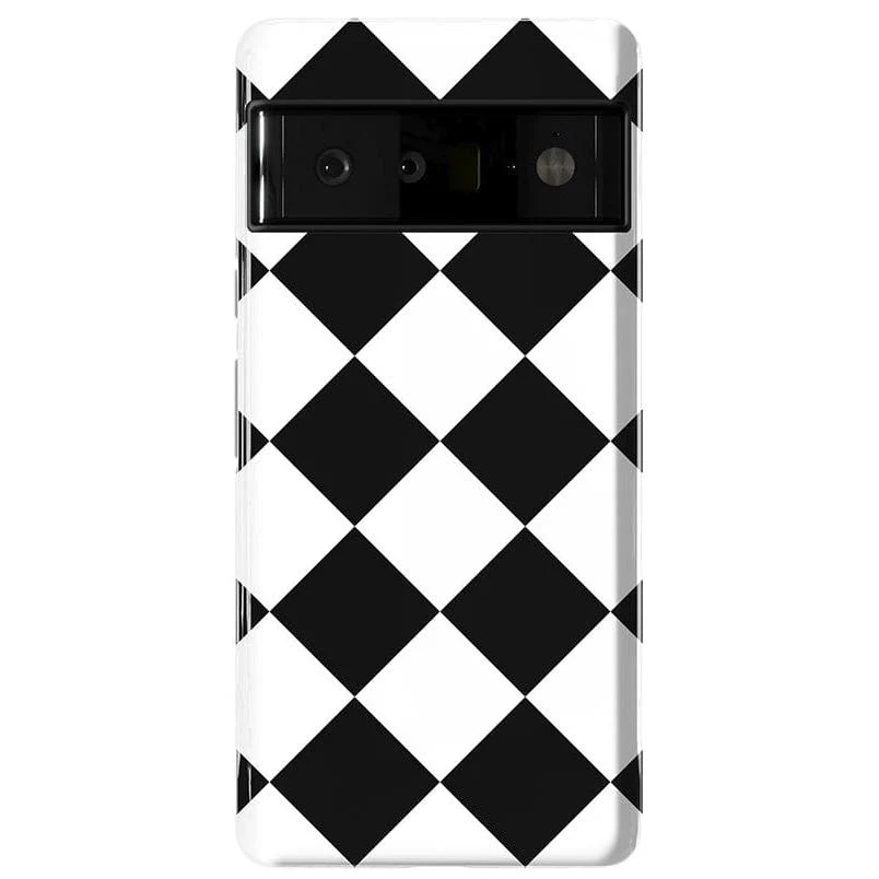 Black Checkerboard | High Contrast Design Case - Image 43