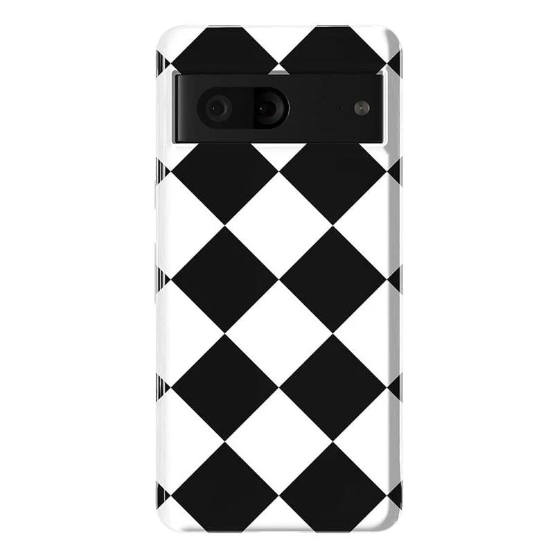 Black Checkerboard | High Contrast Design Case - Image 44
