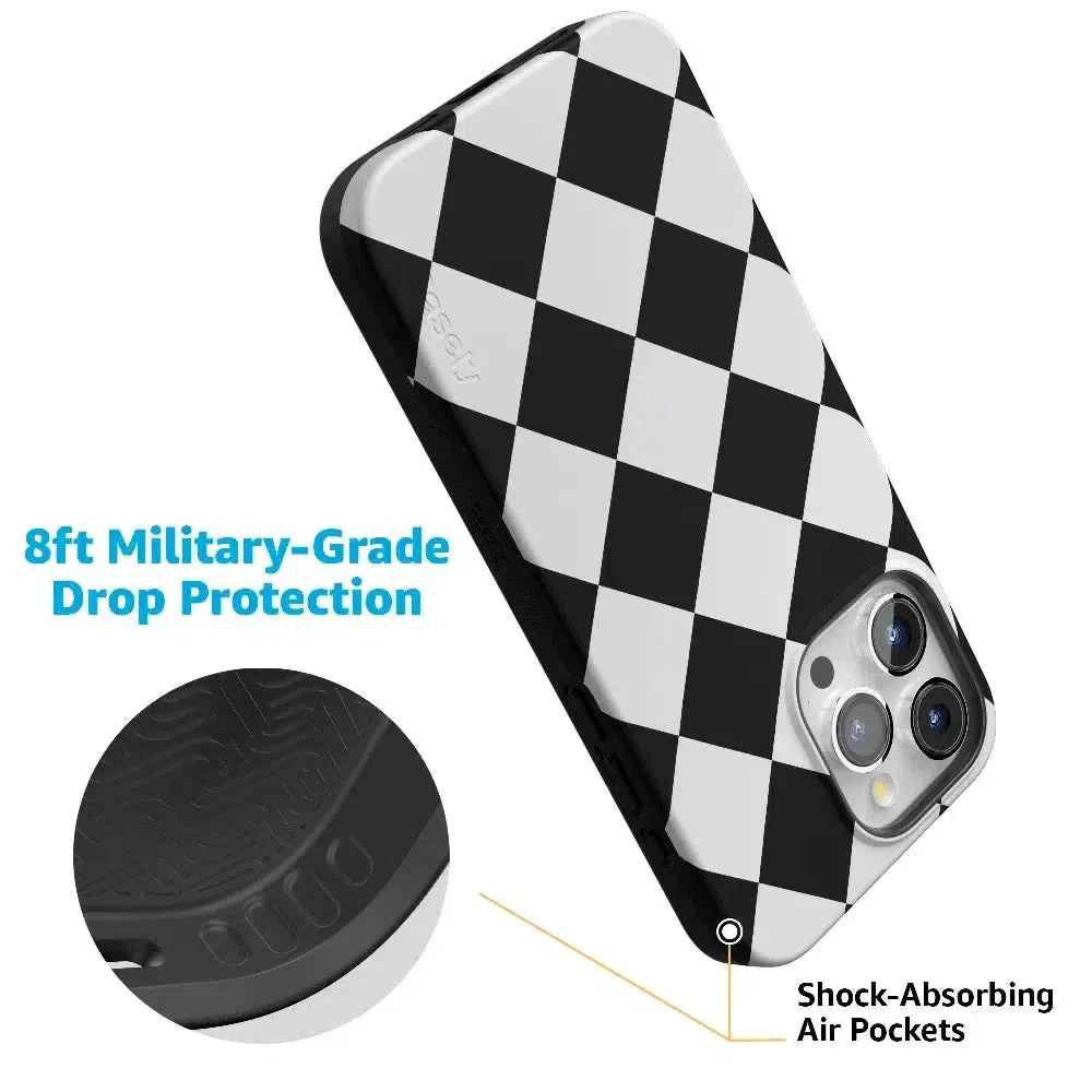 Black Checkerboard | High Contrast Design Case - Image 60