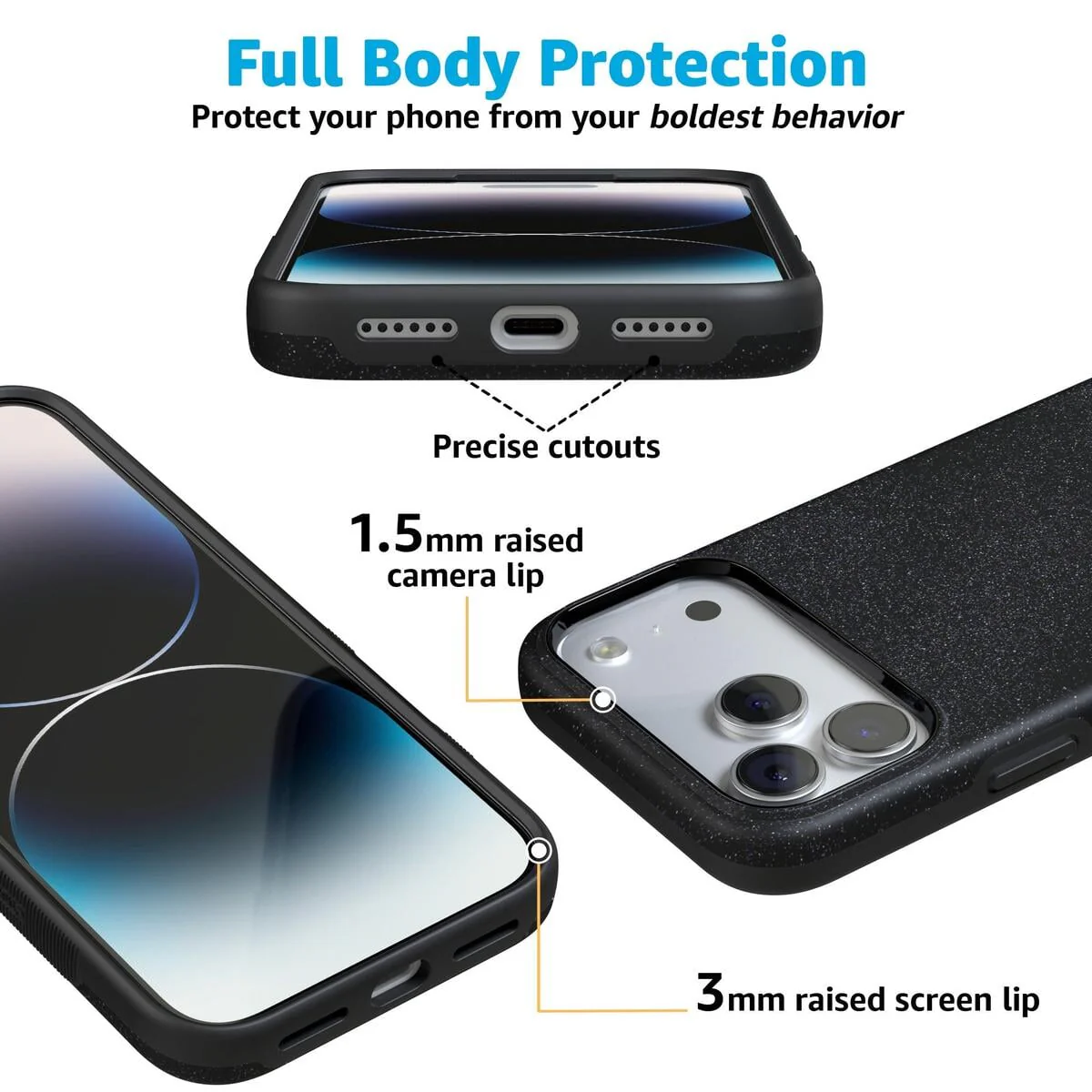 Midnight Onyx | Black Shimmer Case - Image 6
