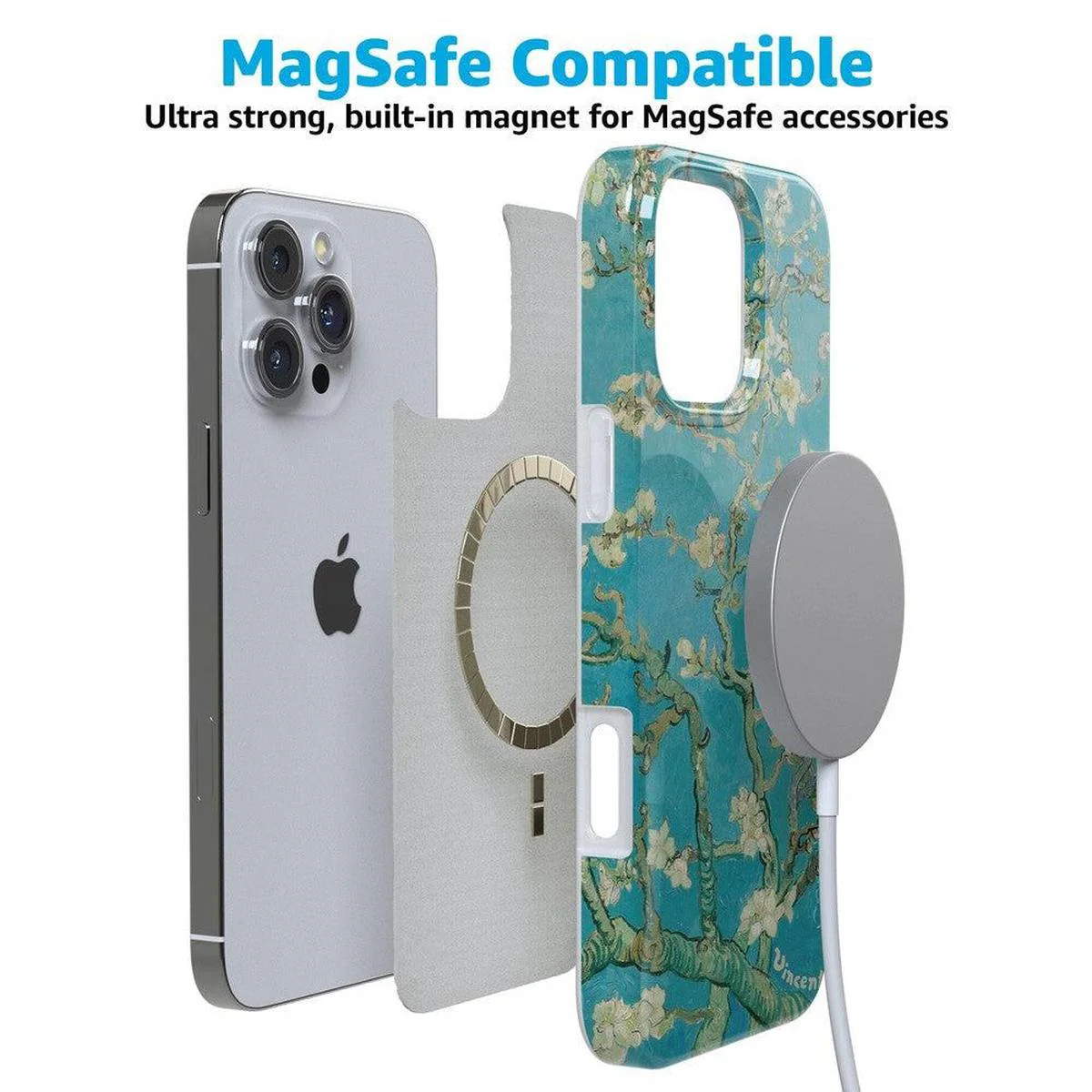 Van Gogh | Almond Blossom Floral Phone Case - Image 16
