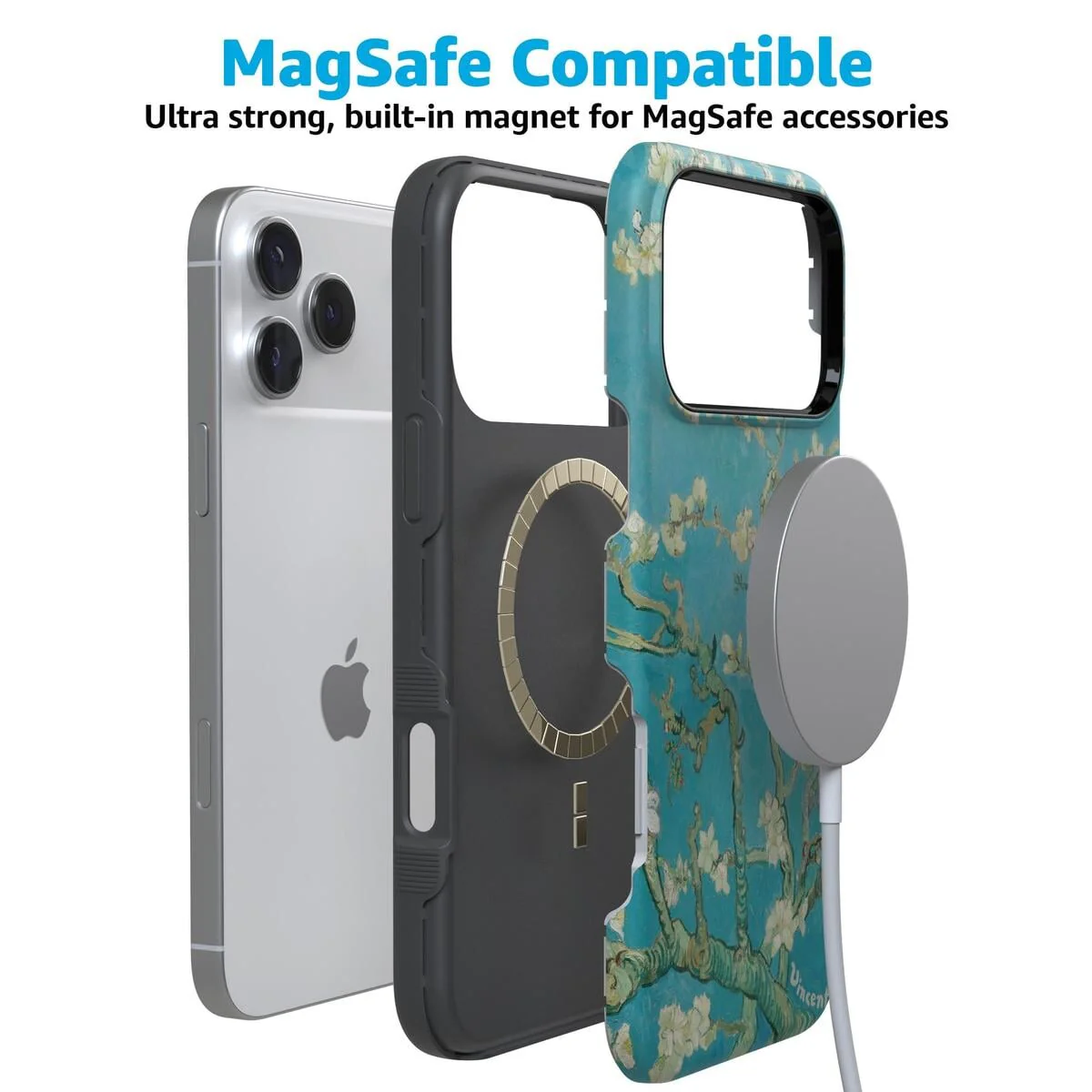 Van Gogh | Almond Blossom Floral Phone Case - Image 7