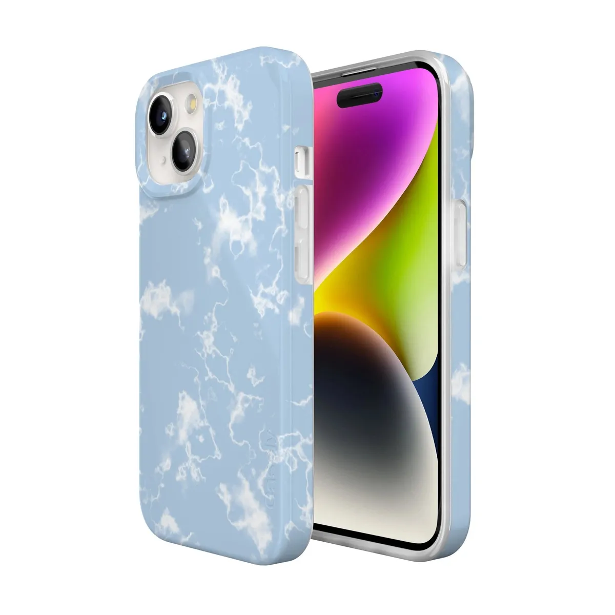 Light Blue Skies | Marble Clouds Case - Image 139