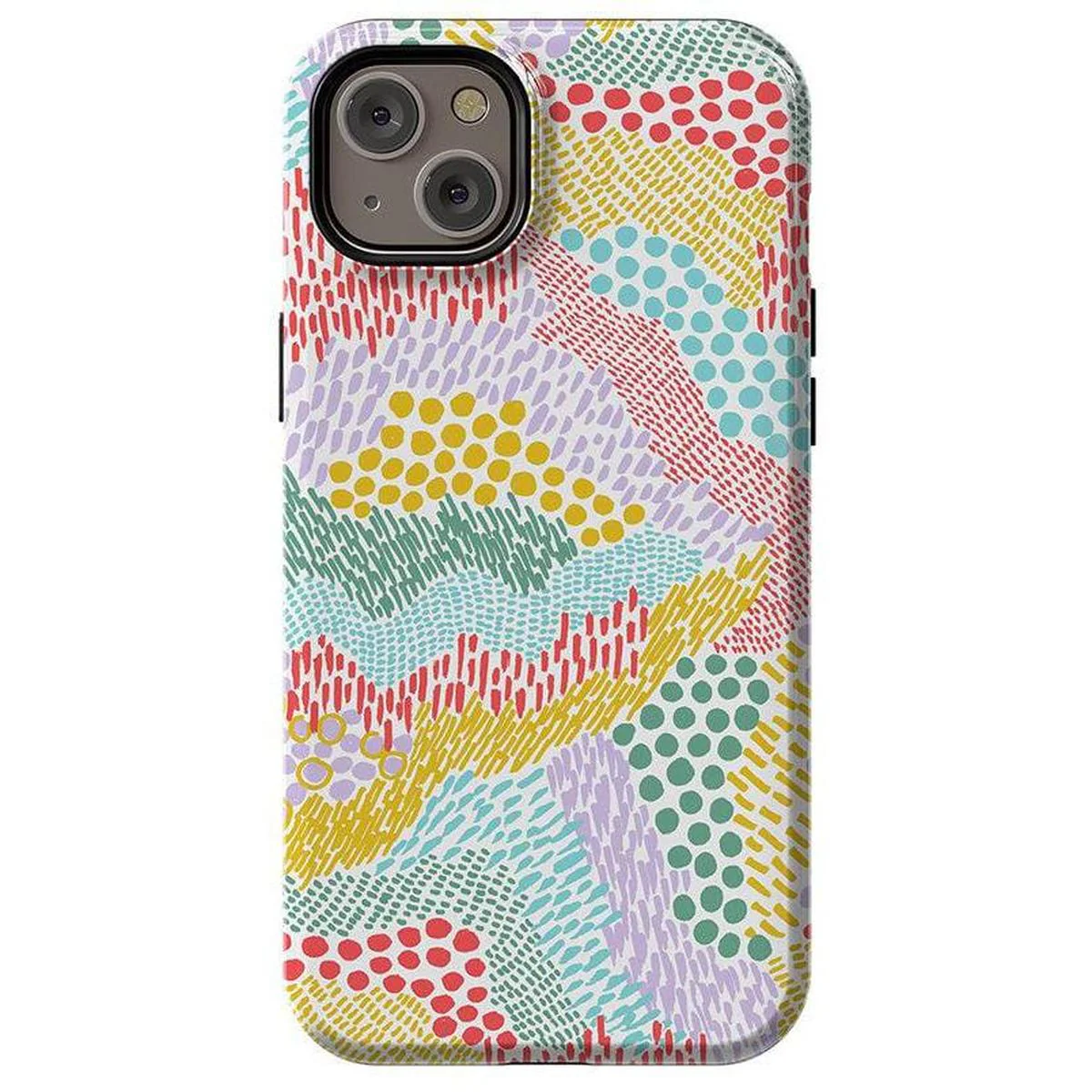 Color Me Happy | Pattern Colorblock Case - Image 74