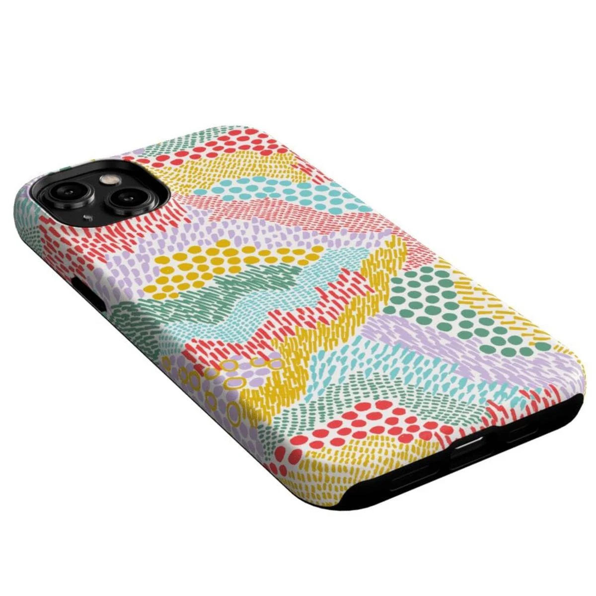 Color Me Happy | Pattern Colorblock Case - Image 75