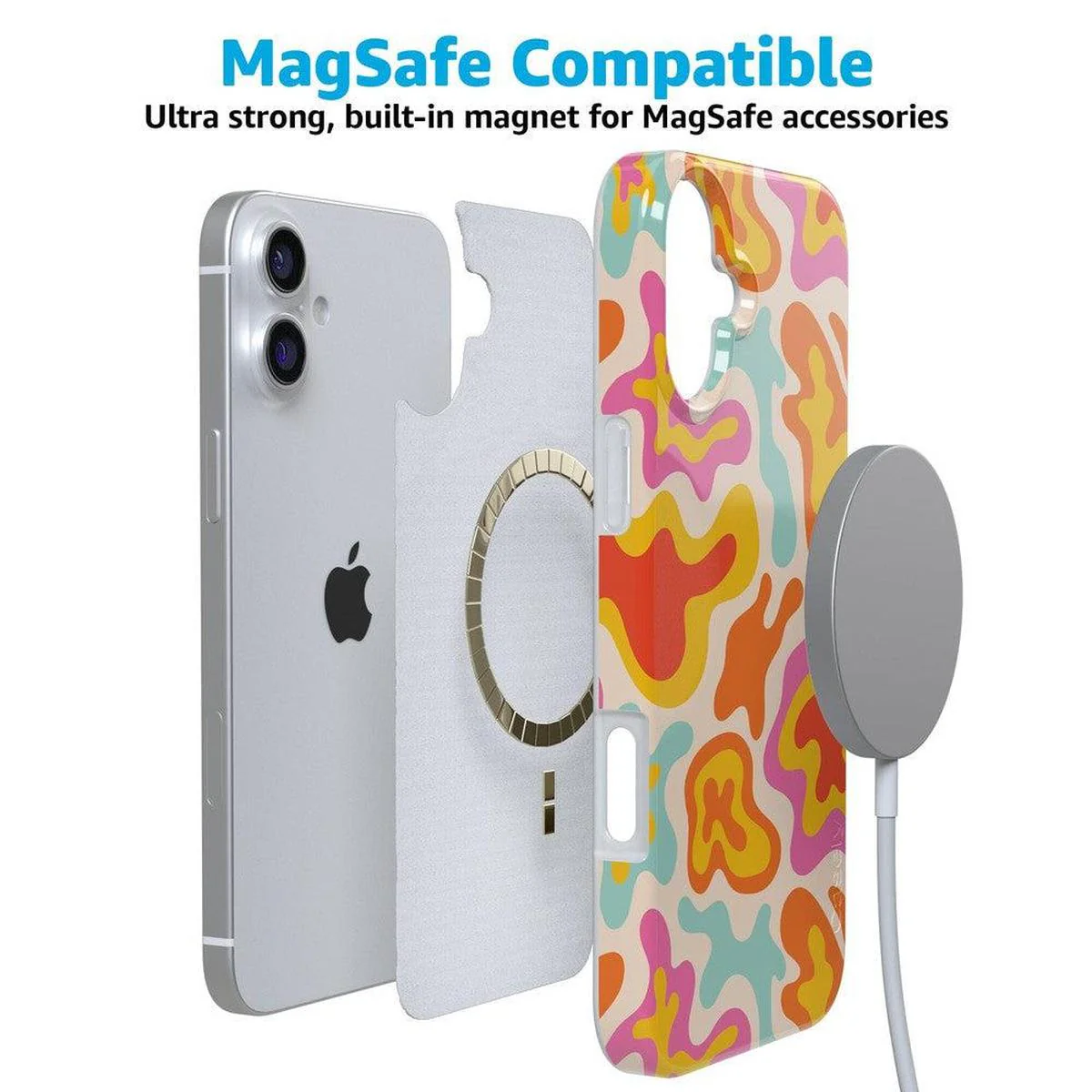 Tropical Color Splash | Abstract Retro Case - Image 24