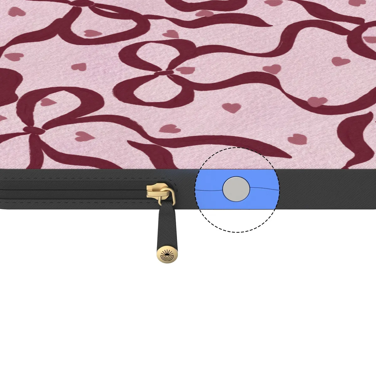 Coquette Crush | Bows Laptop Case - Image 5