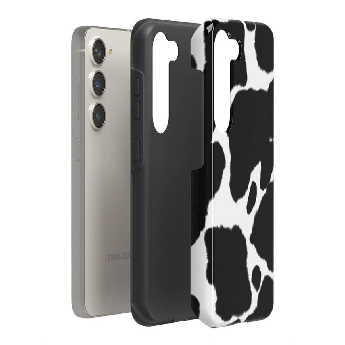 Current MOOd | Cow Print Samsung Case - Image 12