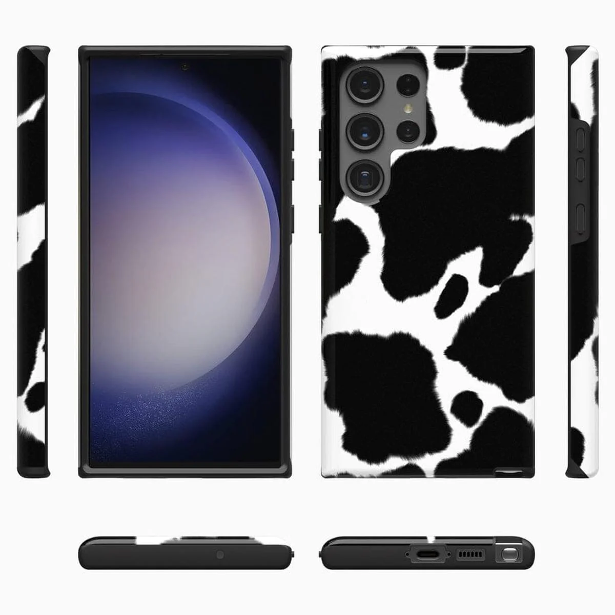 Current MOOd | Cow Print Samsung Case - Image 3