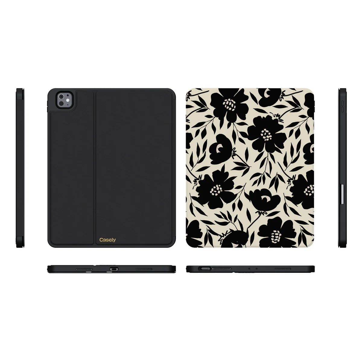 Dark Fantasy | Contrast Floral iPad Case - Image 5
