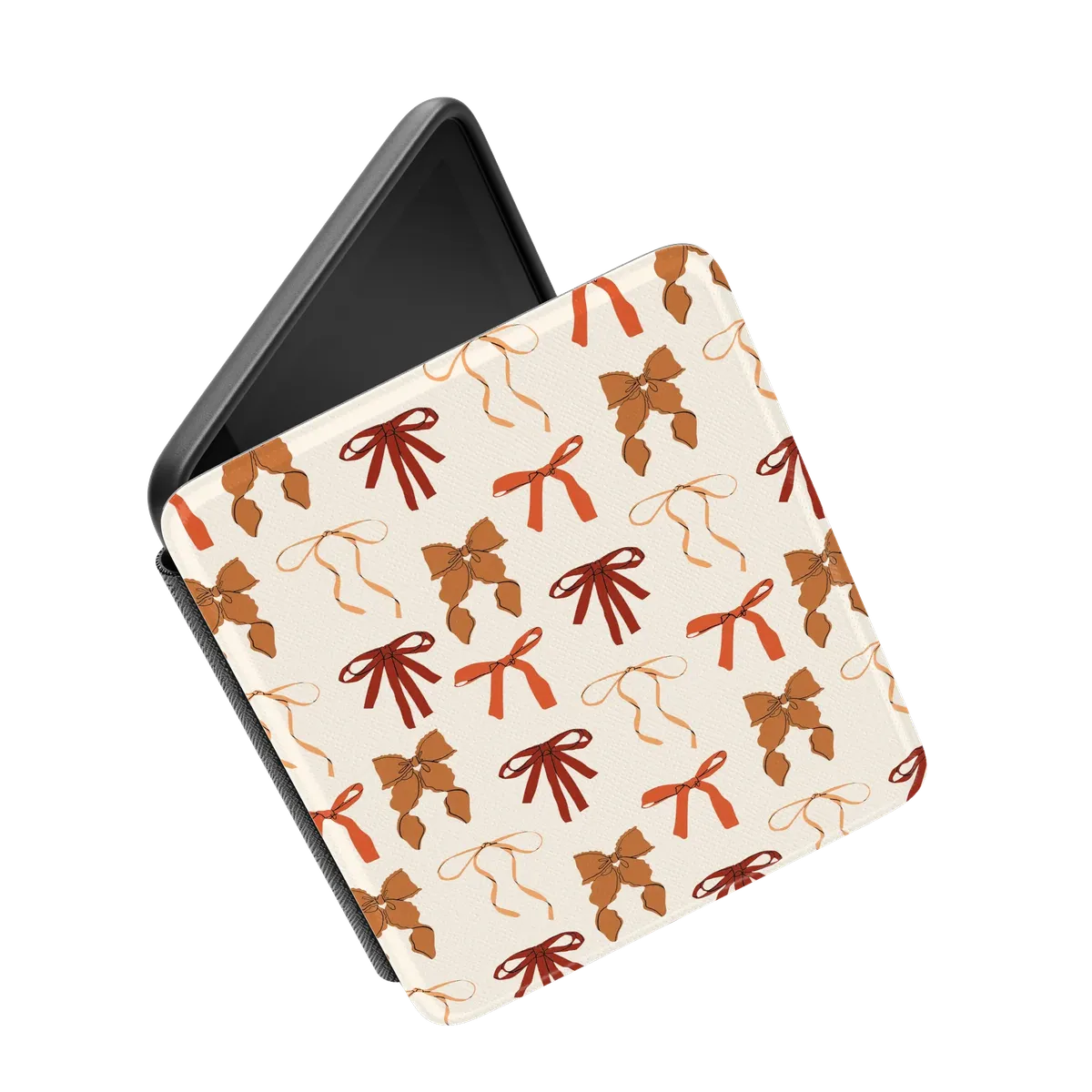 Fall Girlie | Pumpkin Spice Bows Kindle Case - Image 7
