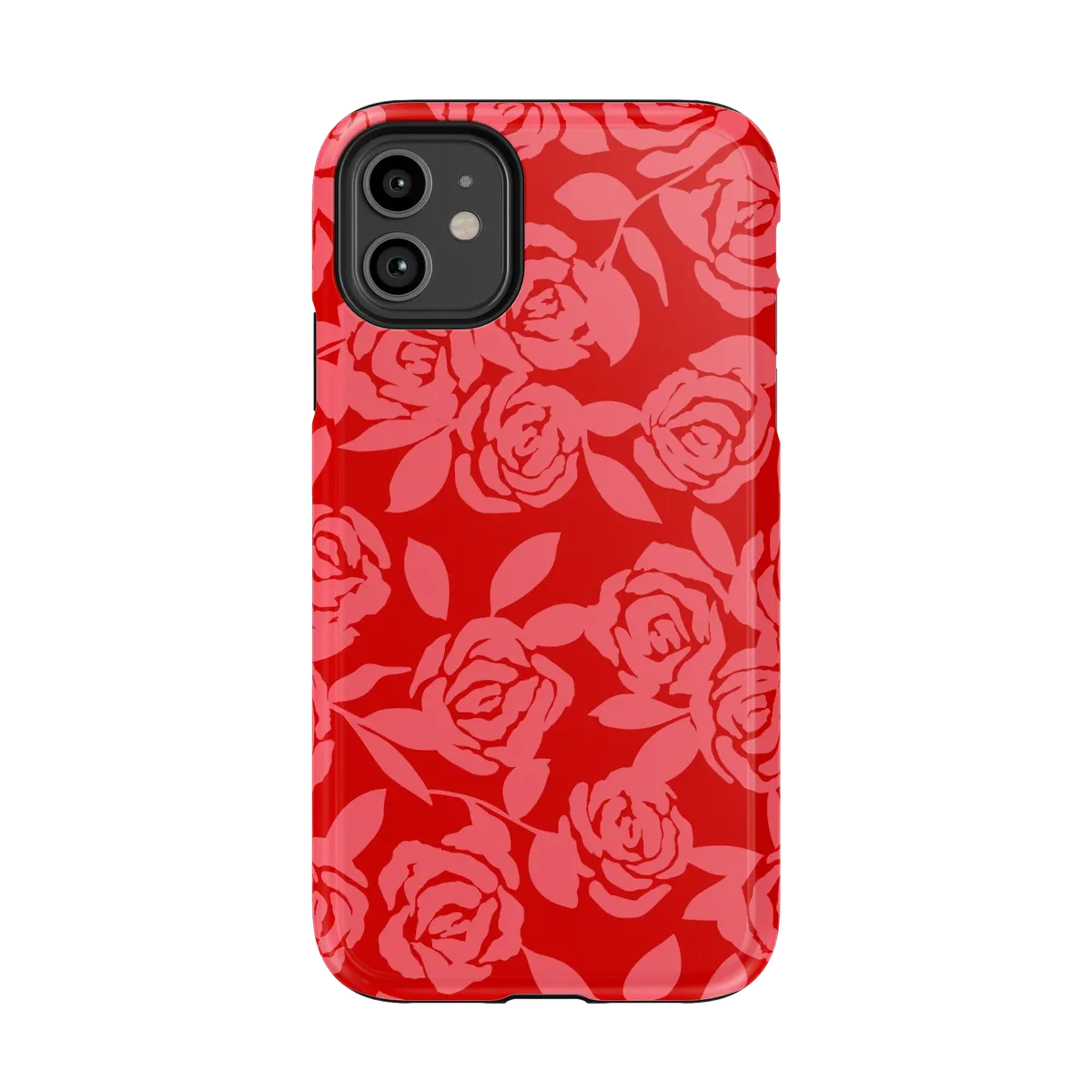 Final Rose | Red & Pink Floral Case - Image 109