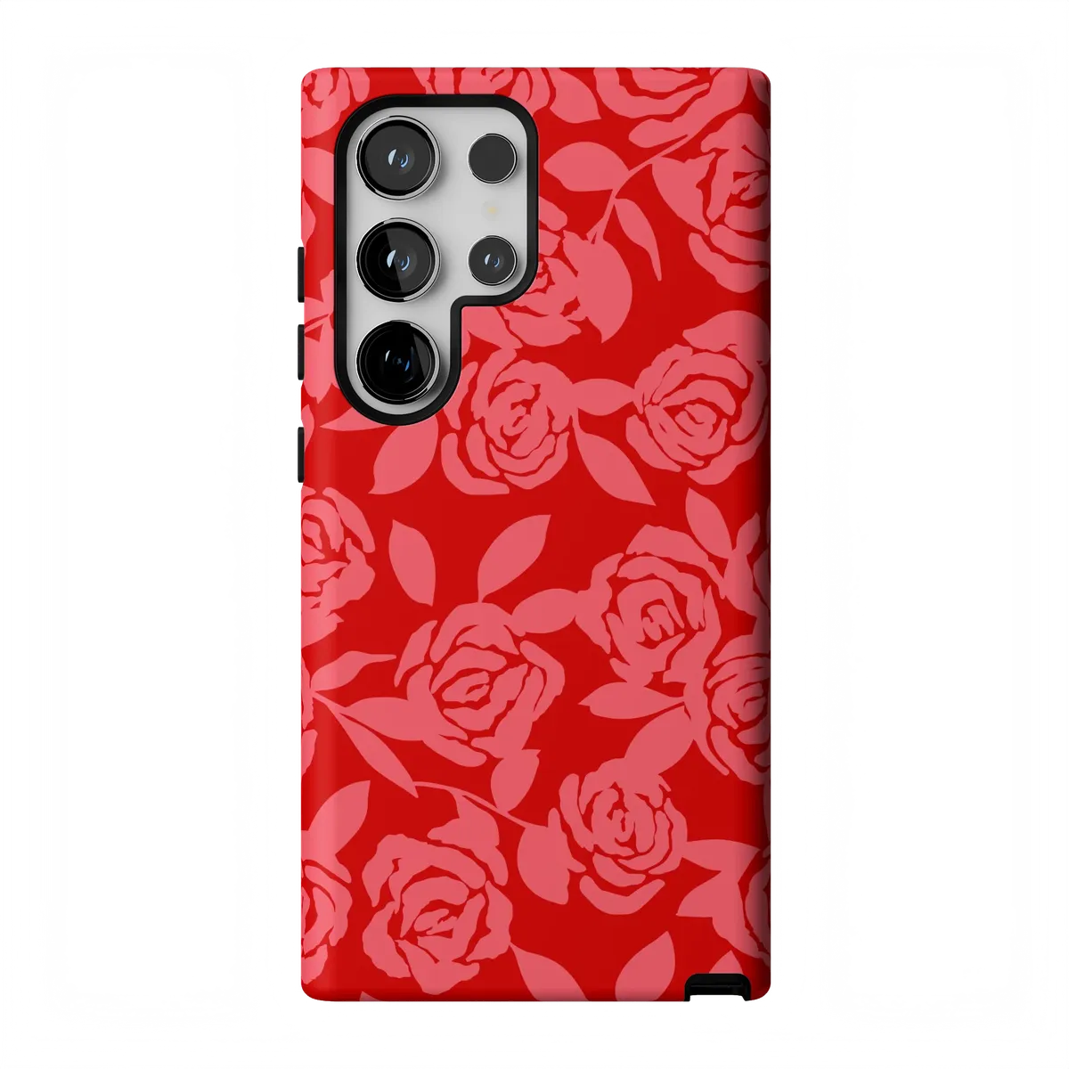 Final Rose | Red & Pink Floral Case - Image 124