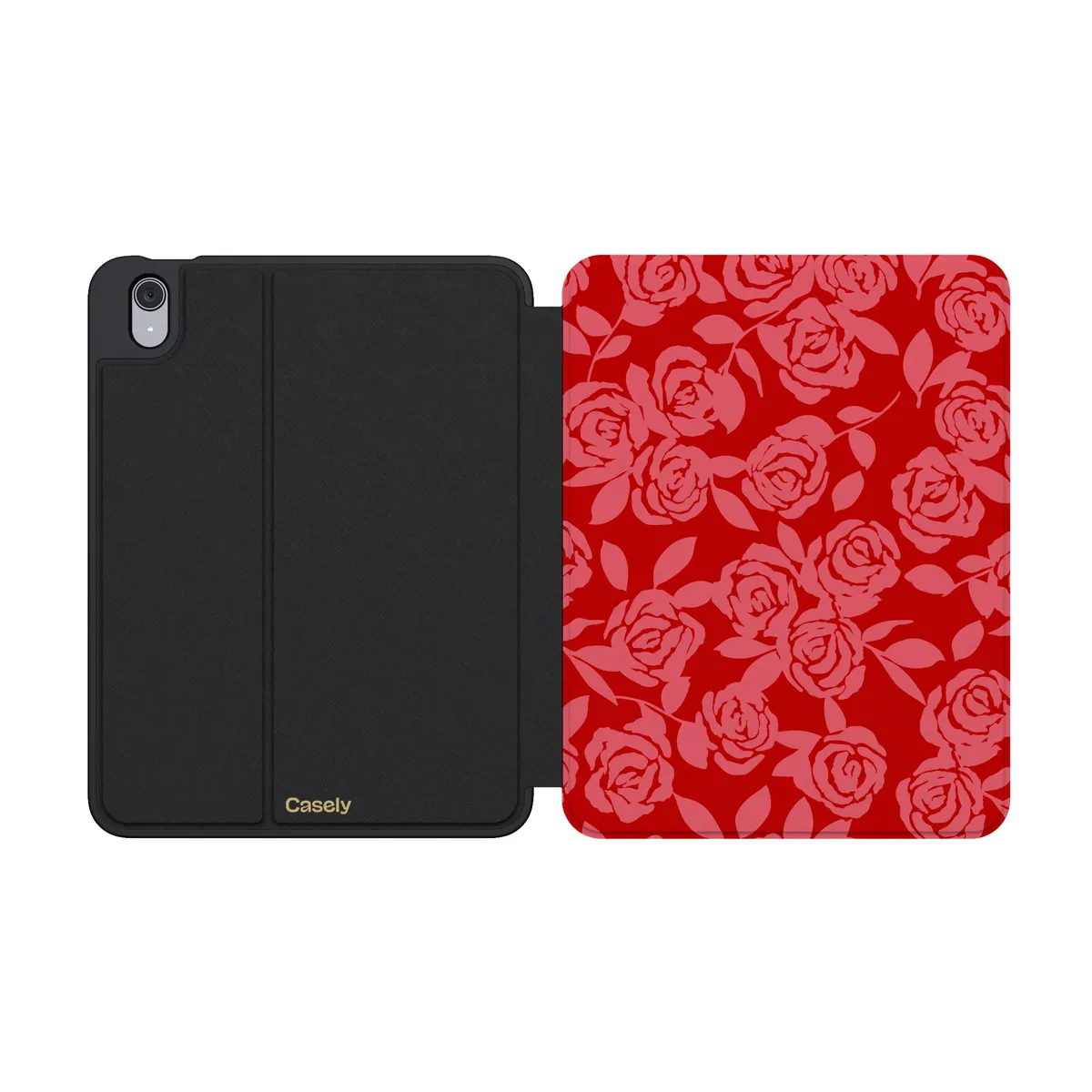 Final Rose | Red & Pink Floral iPad Case - Image 15