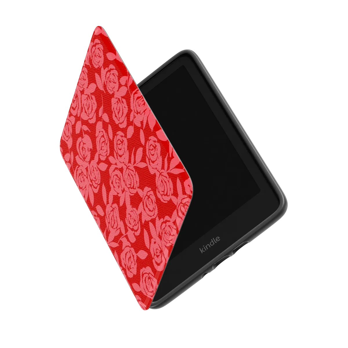 Final Rose | Red & Pink Floral Kindle Case - Image 6
