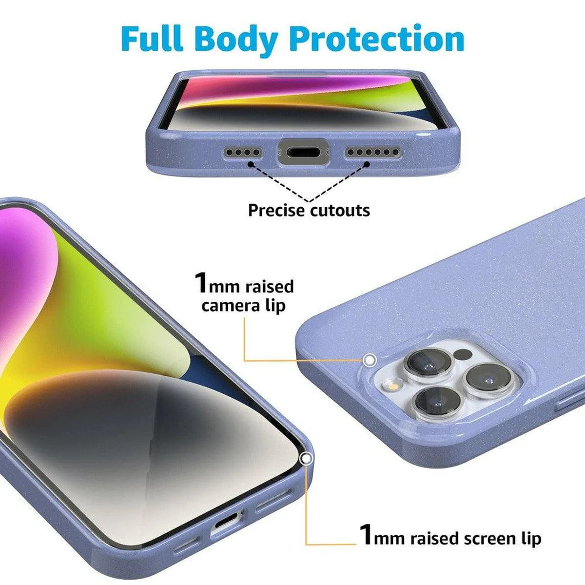 First Light | Periwinkle Pastel Shimmer Case - Image 16