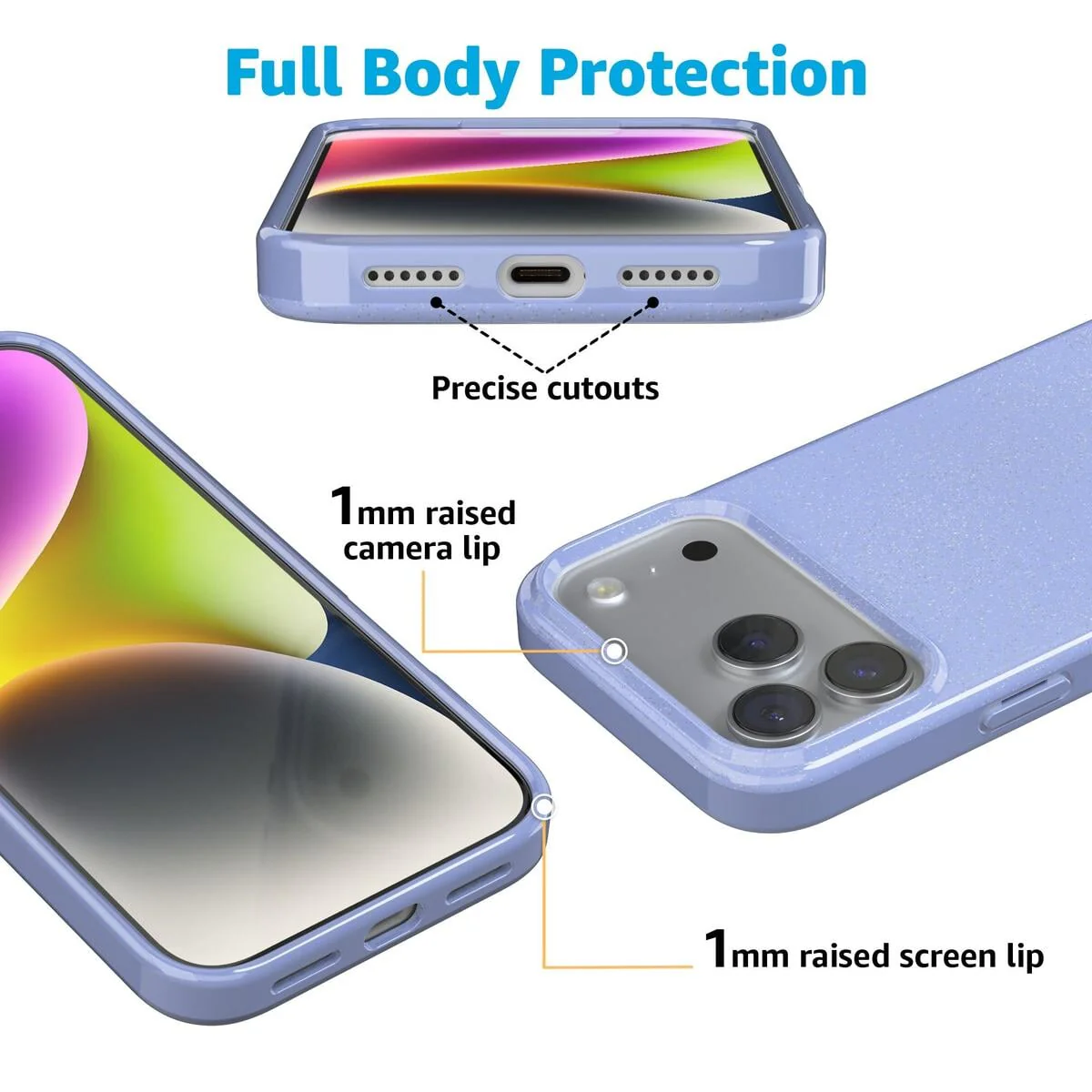 First Light | Periwinkle Pastel Shimmer Case - Image 7