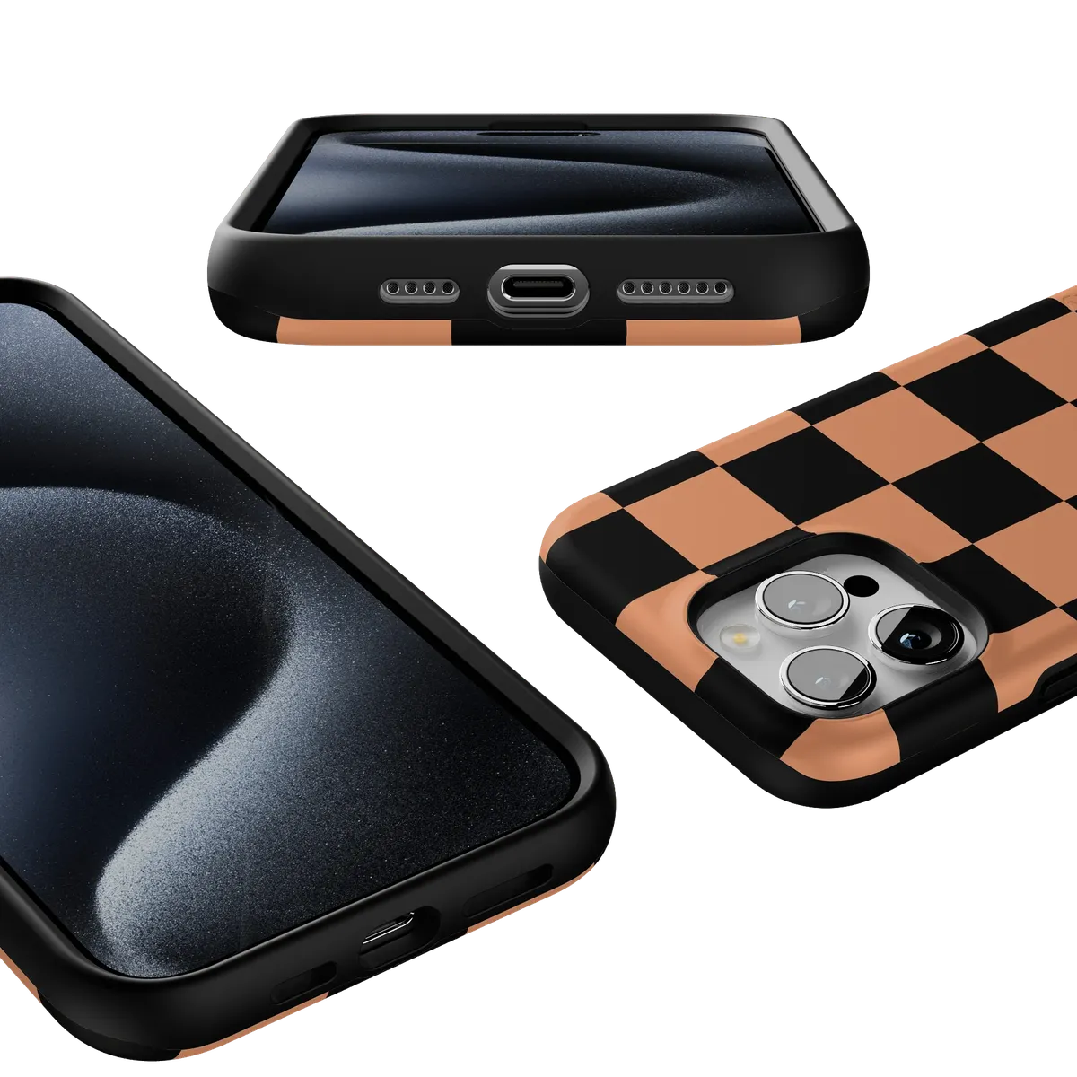 Fit Check | Black & Brown Checkerboard Case - Image 62