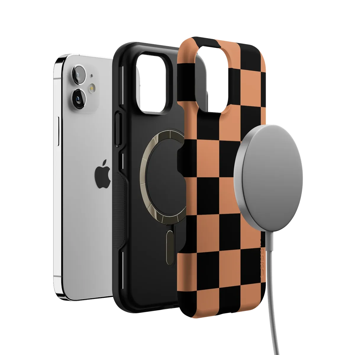 Fit Check | Black & Brown Checkerboard Case - Image 70