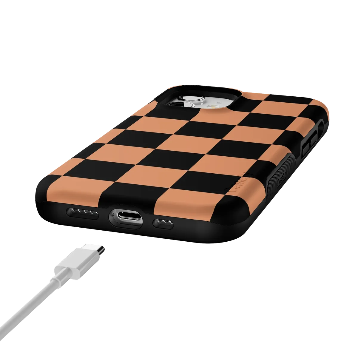 Fit Check | Black & Brown Checkerboard Case - Image 71