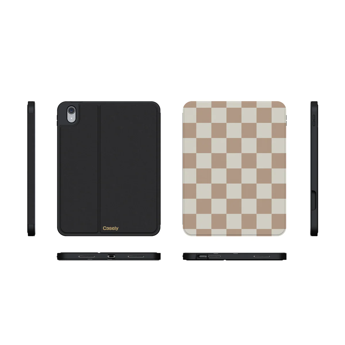 Fit Check | Neutral Checkerboard iPad Case - Image 13