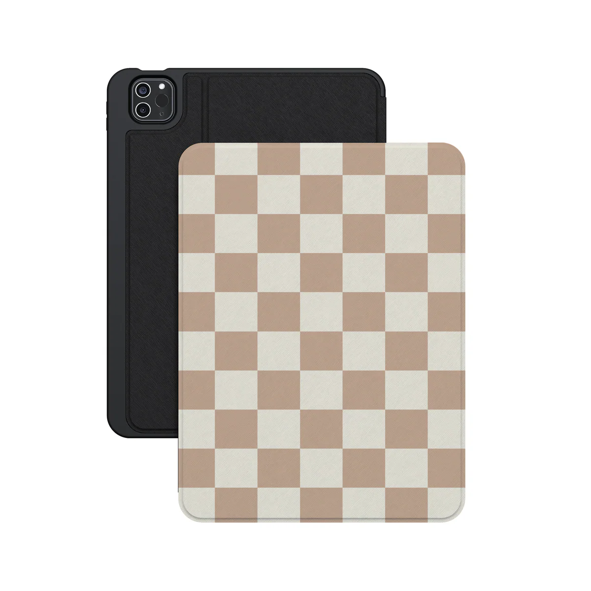 Fit Check | Neutral Checkerboard iPad Case - Image 17