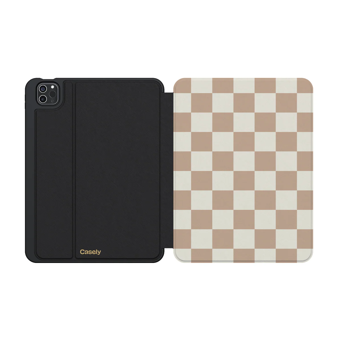 Fit Check | Neutral Checkerboard iPad Case - Image 23